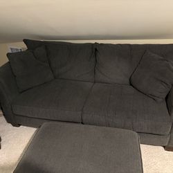 Alan White Sofa Set – Couch, Chair & Ottoman – Great Condition