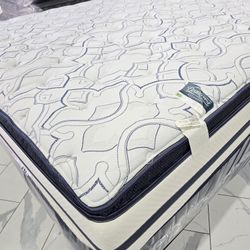 King Sizes Mattress And Box Spring Pillowtop 