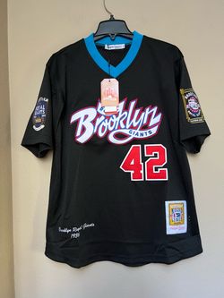 Headgear Classics Black Brooklyn Royal Giants #42 Sz: Medium. New With Tags.