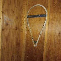 VINTAGE ALUMINUM TELEPHONE LINE BRACKET THING