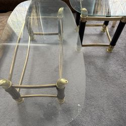 3 Pieces Center And End Table Set