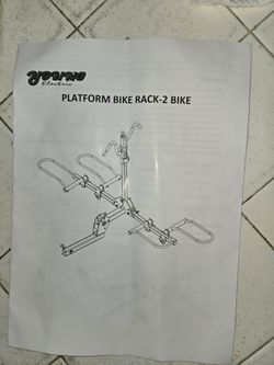YOUNG ELECTRIC PLATFORM BIKE RACK-2 BIKE