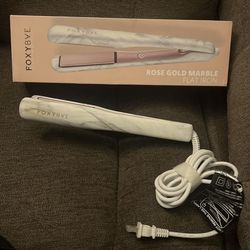 Foxybae Rose Good Marble Flat Iron