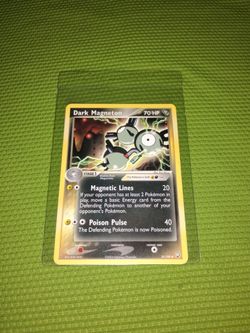Near Mint 2004 Pokemon - Dark Magneton Game Card - 39/109