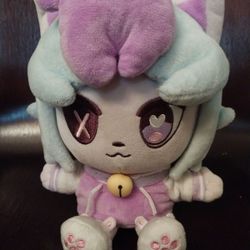 Sashley Ash Plushie YouTube Indie Furry Makeship Animation Memeb Pink Limited