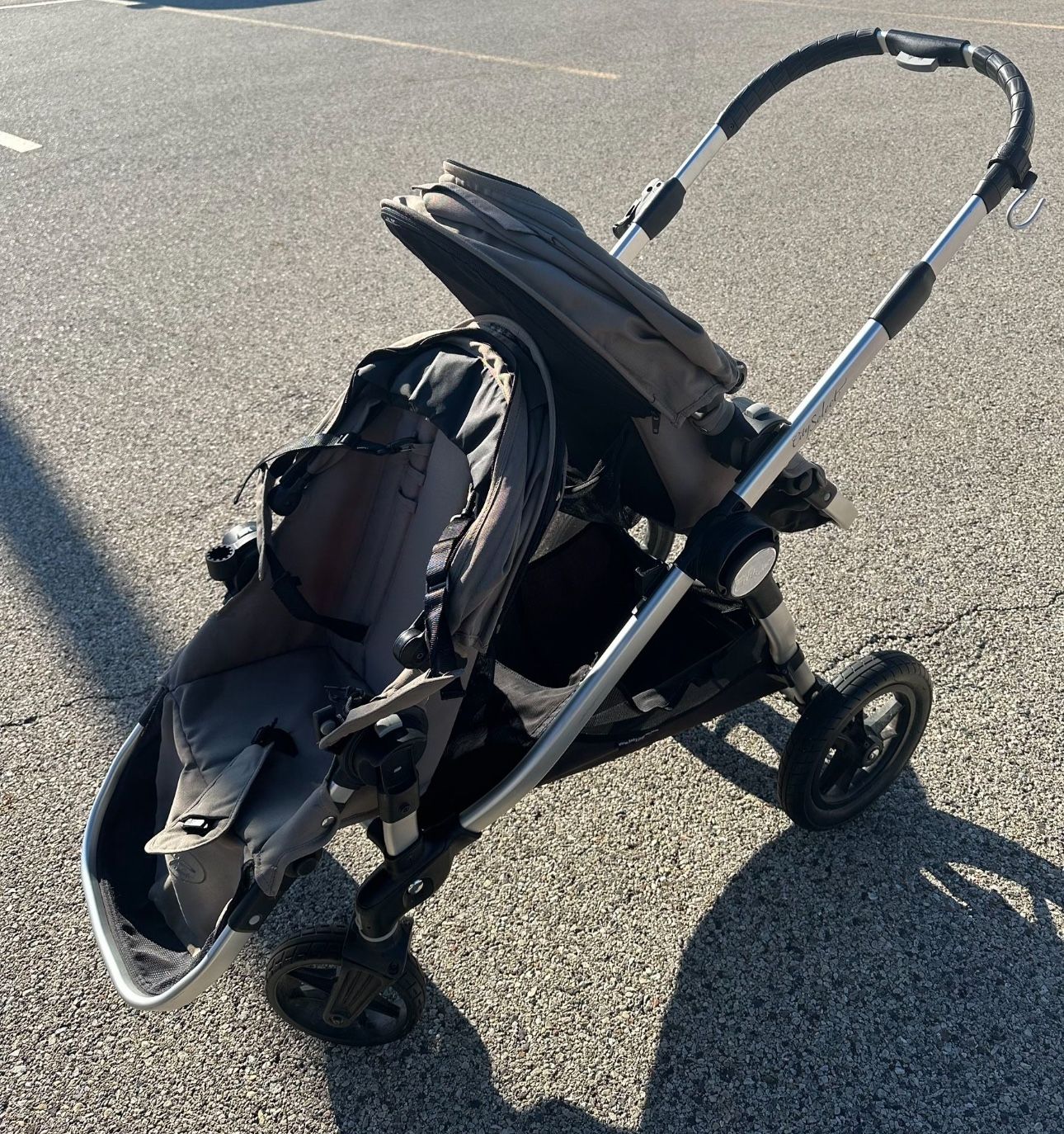 Baby Jogger City Select Double Stroller Baby Toddler Large Storage. Need Gone ASAP.