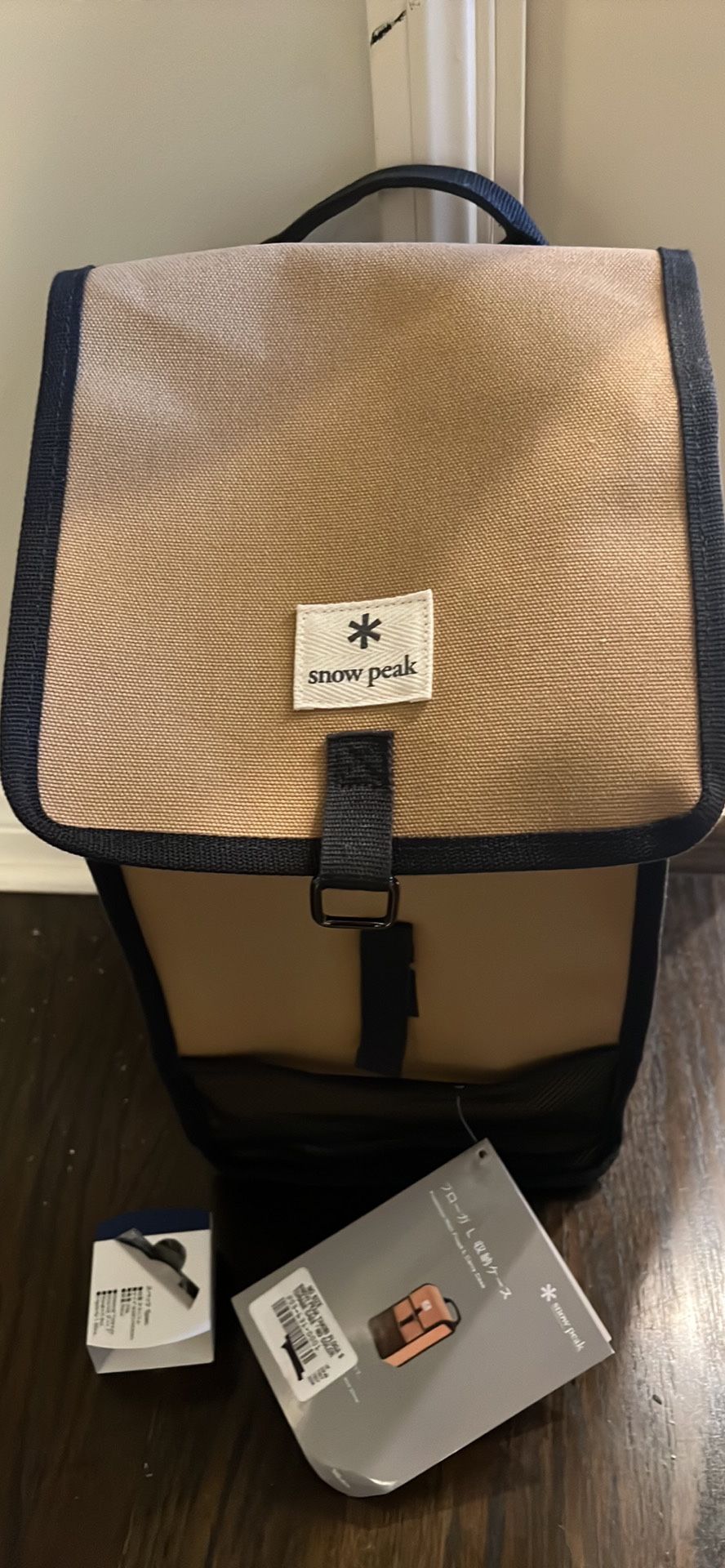 Snow Peak Takibi Storage Case And Titanium Sake Cup 