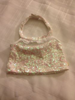 White Lace Tank Top for you stuffed animal