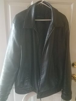 Tommy Hilfiger Leather Coat Good Condition $30.00