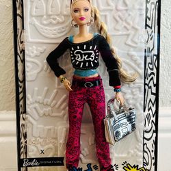 Keith Haring X Barbie Signature 