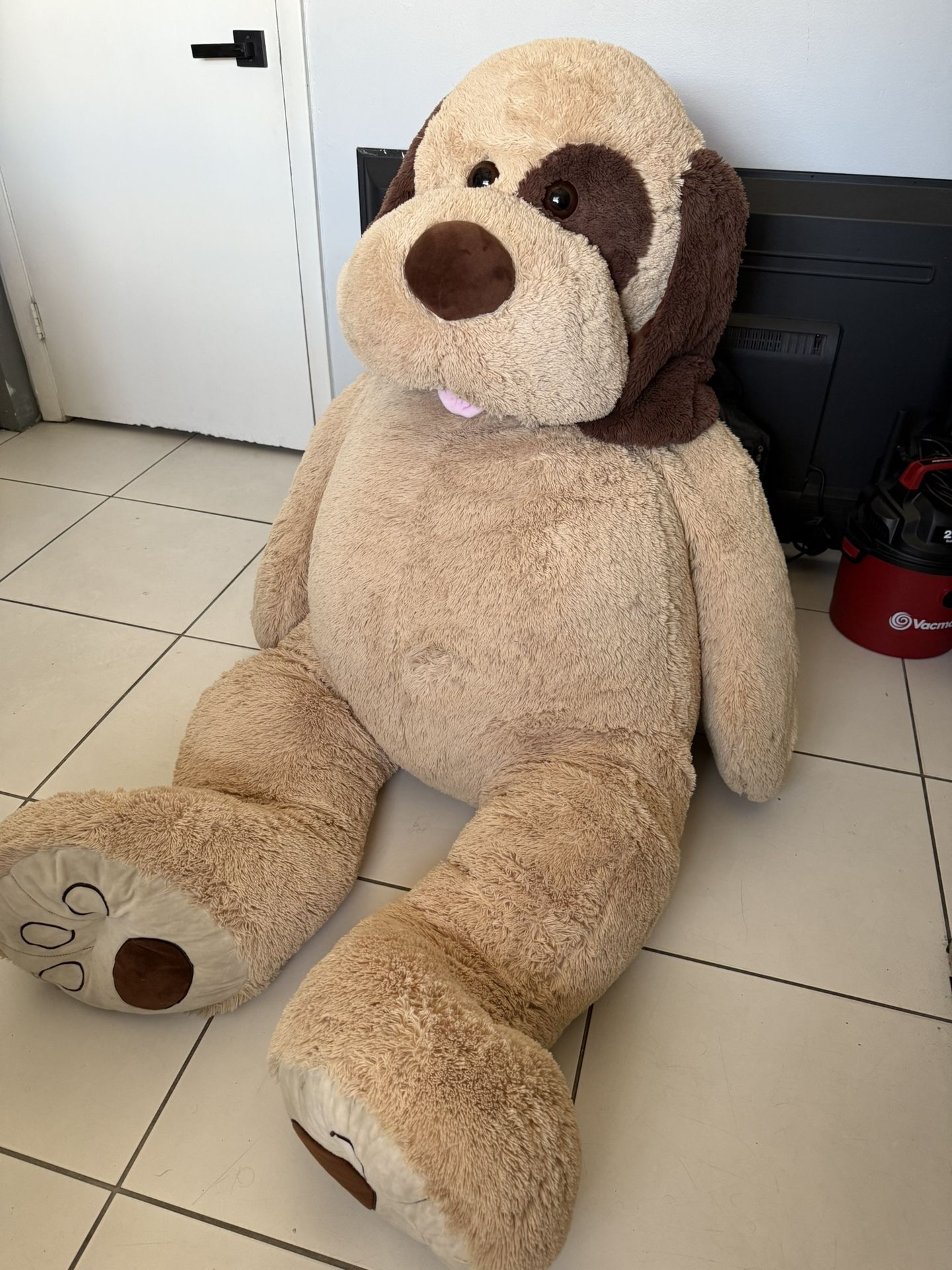 Giant Stuffed Animal Dog !