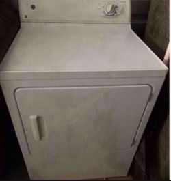 GE Electric Dryer White Front Load