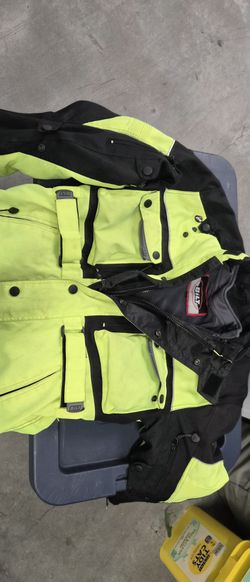 High Visibility Motorcycle Jacket $40