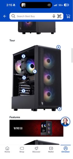 Nitro 60 gaming pc