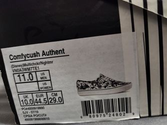 Vans BNIB with tags Nightmare Before Christmas Mens Size 11 Authentics