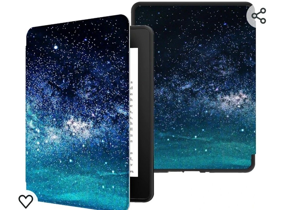 VORI Case for Kindle Paperwhite (11th Generation-2021) and Kindle Paperwhite Signature Edition, Soft TPU Lightweight Protective Smart Shell Cover with