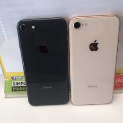 iPhone 8 64GB Unlocked Excellent Condition $199 Each 