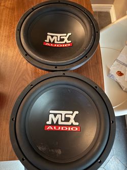 Mtx 12 inch subwoofers