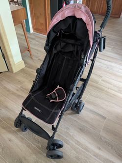 Summer Stroller - Black & Pink (Good Condition!)