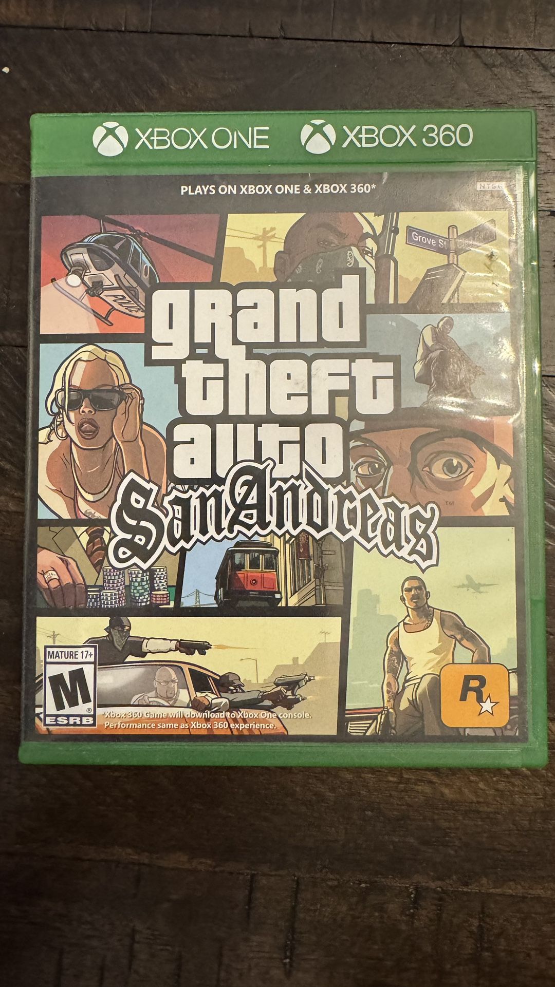 Xbox 360 / Xbox One Game - Grand Theft Auto San Andreas