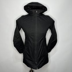 Womens S - The North Face HyVent Long Coat Rain Waterproof Jacket