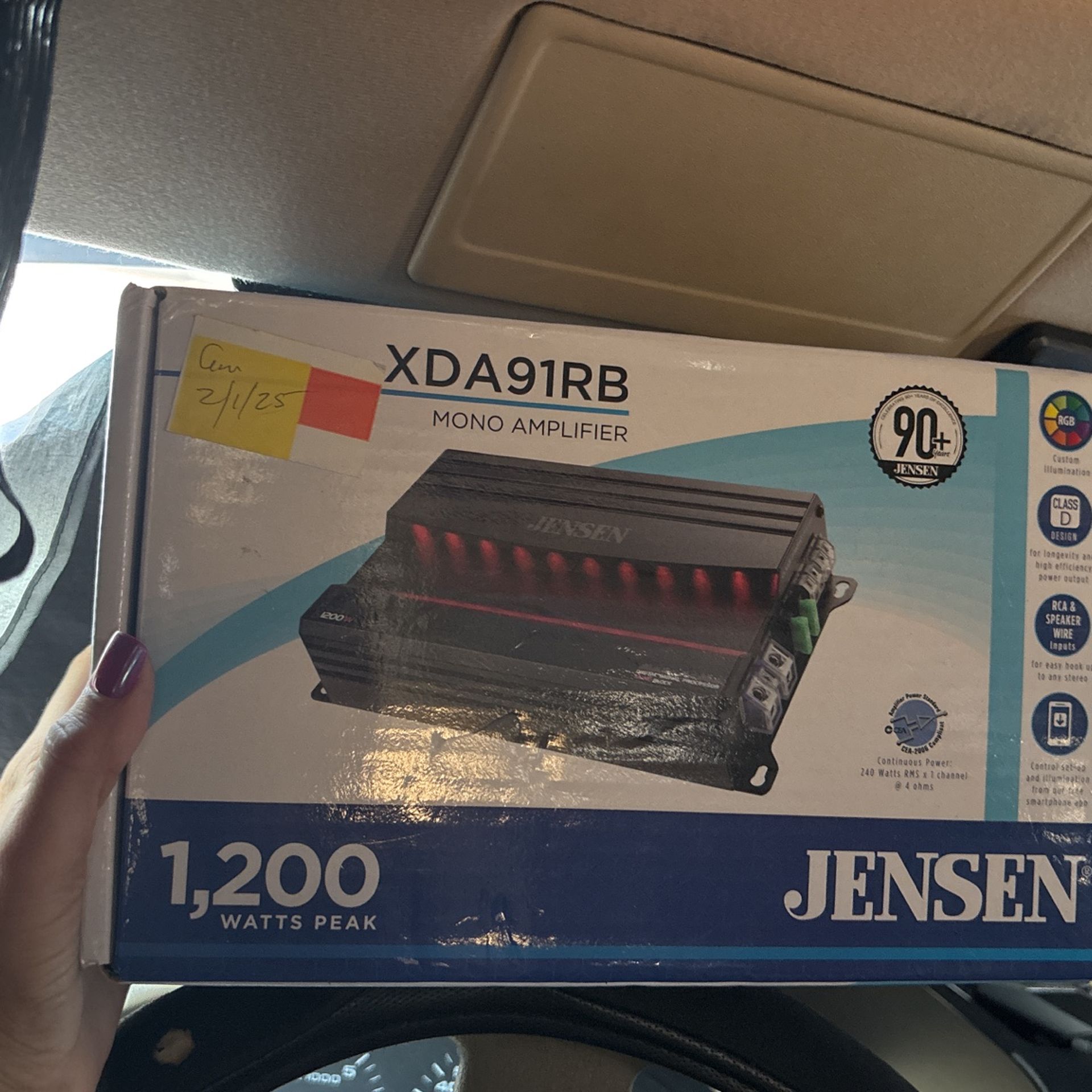 Jensen1200 Mono Amp