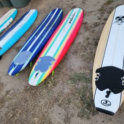 8 Ft Soft Top Surfboards They Range From $80 To $175