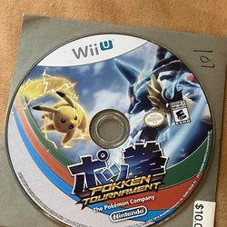 Pokken Tournament (Nintendo Wii U, 2016) Tested Disc Only