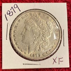 1879 Morgan Dollar 90% Silver $1 US Coin