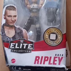 wwe elite rhea ripley mattel brand new