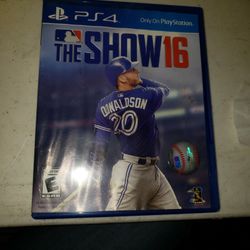 MLB The Show 16 PS4 Video Game