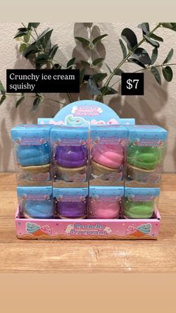 Crunchy ice cream squishy