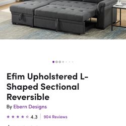L-Shape Sectional from Wayfair
