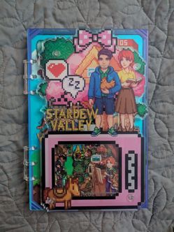 Stardew Valley Shaker Notebook Shaker Journal