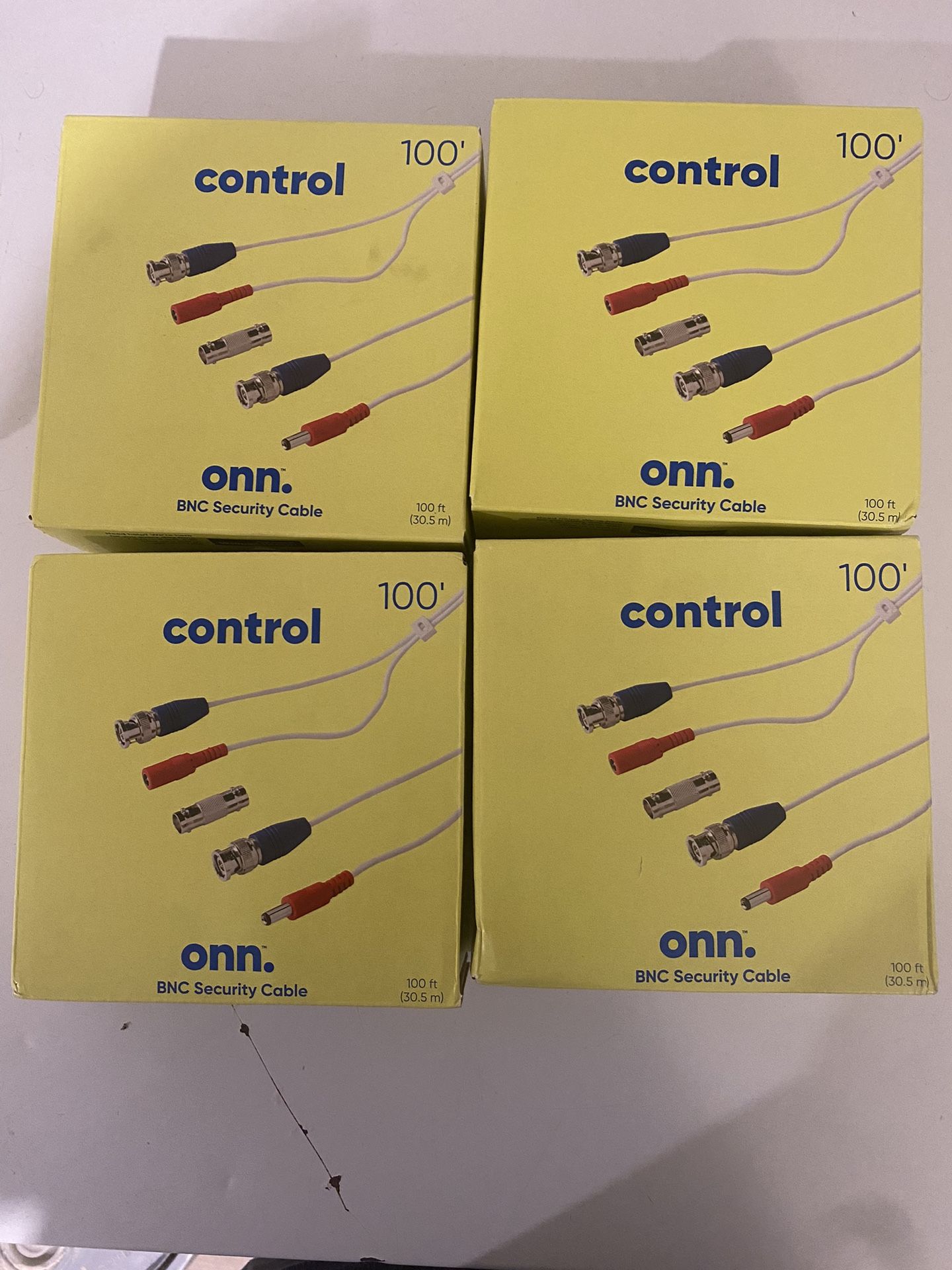 Brand New ONN 100’ Security Cameras Cords