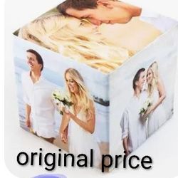 3D Customized  Photo Cube 