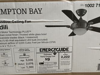Ceiling Fan W/ Hand Remote