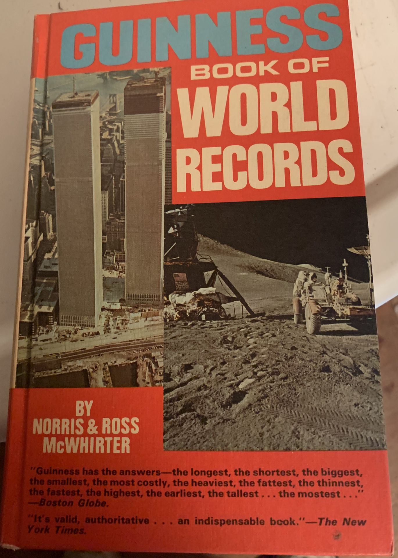 GUINNESS BOOK OF WORKD RECORDS- HARDBACK