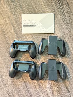 Nintendo Switch Joy-Con Grips and Screen Protector