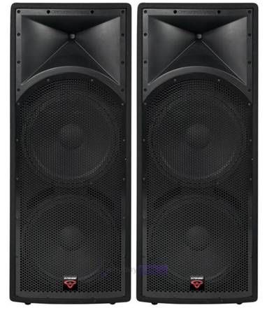 Cerwin Vega Intense INT-252 Dual 15 Inch Speakers