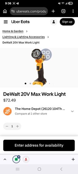 Dewalt Work Light