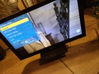 58" Panasonic plasma tv NO SMART