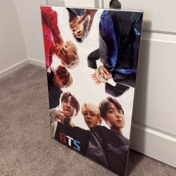 Selling my BTS poster brand new
