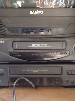 Two VHS Players Ten Dollars Each