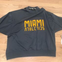 Adidas Fear Of God Oversized Miami Athletics Shirt Size Small Fits Like Large