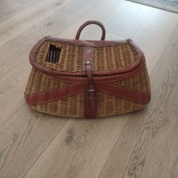 Vintage Fishing Basket