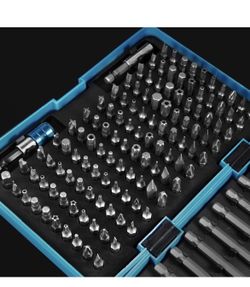 Stark USA 148-Piece Screwdriver Bit Set Hex Tamper Phillips Torx Flat Head Phillips with Storage Case 33808