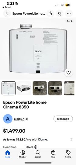 Epson projector