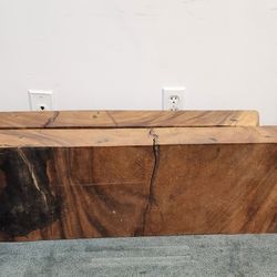 Solid Wood Shelving 4" Thick