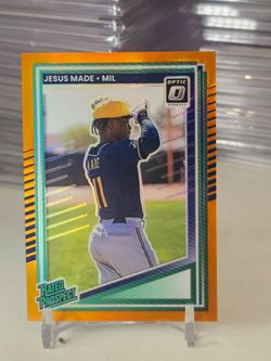 Jesus made /199 rated prospect orange prizm